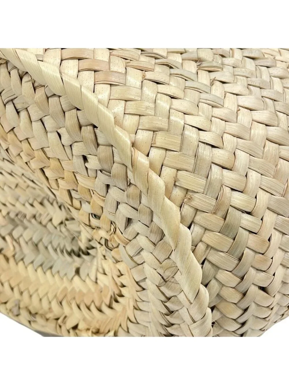 Loewe Tote Basket Beige Navy Brown Leather